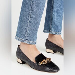 Tory Burch Black Loafers